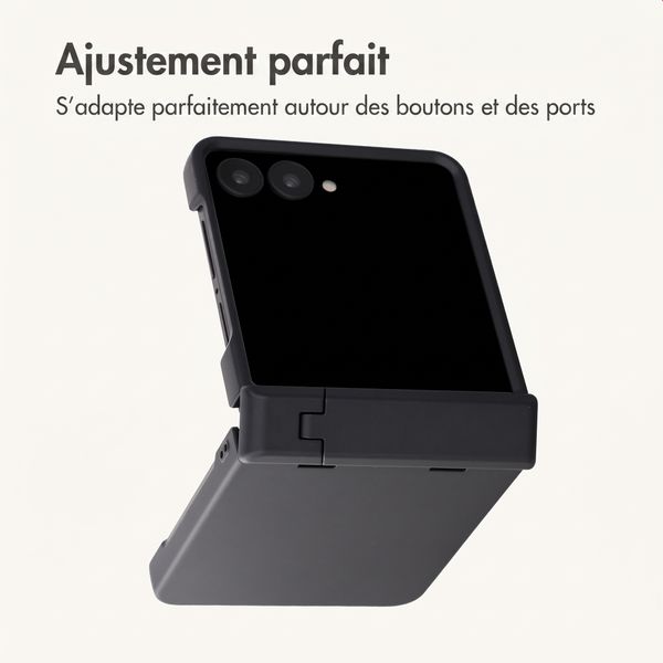imoshion Color Backcover avec support Samsung Galaxy Z Flip 8 - Noir