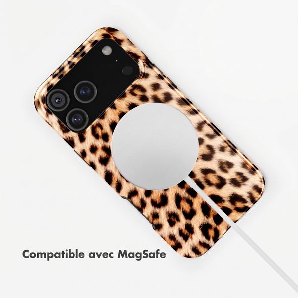 Selencia Coque arrière Vivid avec MagSafe Apple iPhone 18 Pro / 17 Pro - Wild Leo
