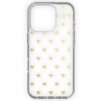 iDeal of Sweden Coque Clear MagSafe Apple iPhone 16 Pro Max - Golden Hearts