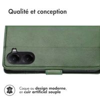 imoshion Étui de télephone portefeuille de luxe Xiaomi Poco X7 Pro - Vert