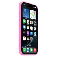 Apple Coque en silicone MagSafe Apple iPhone 16 Pro - Peony Pink
