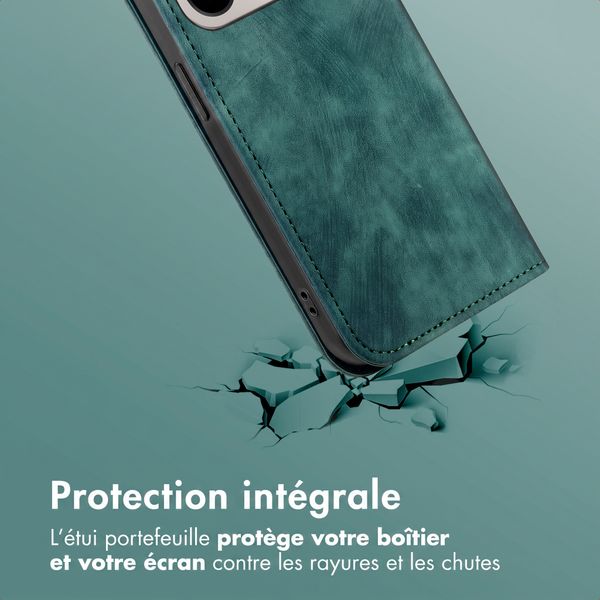 imoshion Étui de téléphone portefeuille Slim OnePlus 15 - Vert