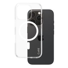 CARE by PanzerGlass Coque Urban Combat MagSafe Apple iPhone 16 Pro - White
