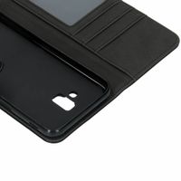 Étui de télephone portefeuille Samsung Galaxy J6 Plus - Noir