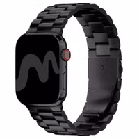 imoshion Bracelet acier Apple Watch | 44/45/46/49 mm - Noir