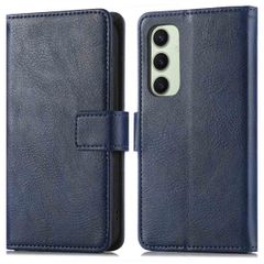 imoshion Étui de télephone portefeuille de luxe Samsung Galaxy S24 FE - Bleu foncé