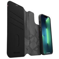 Decoded Portefeuille détachable 2 en 1 en cuir Apple iPhone 14 - Noir