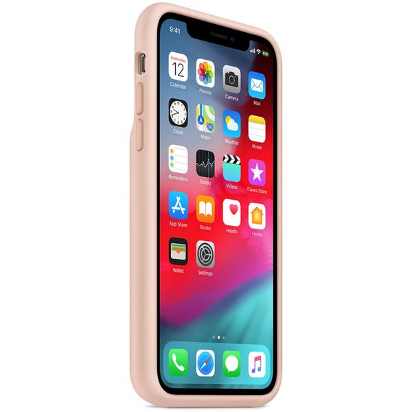 Apple Coque Smart Battery Apple iPhone Xs / X - Pink Sand