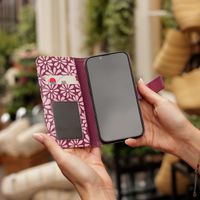 imoshion Étui de télephone portefeuille Design Apple iPhone 17 - Bloom Love Blush