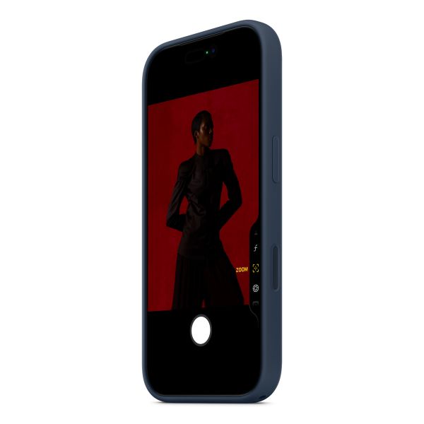 Apple Coque en silicone avec MagSafe Apple iPhone 17 Pro - Midnight