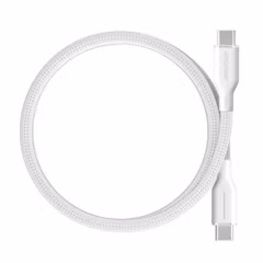 Empower by PanzerGlass Câble de recharge Magnetic Snake USB-C vers USB-C - 240 W - 1.5 mètres - Silver White