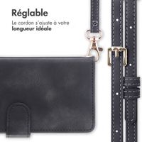 imoshion Etui de télephone portefeuille avec cordon Xiaomi Redmi Note 17 Pro Max - Noir