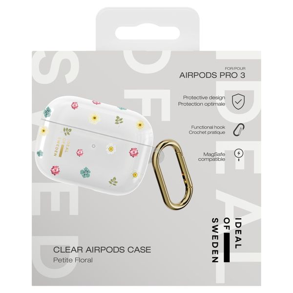 iDeal of Sweden Coque transparente Apple AirPods Pro 3 - Petite Floral