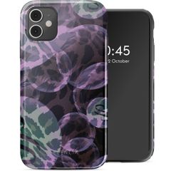 Selencia Coque arrière Vivid Apple iPhone 11 - Leo Bubble Green