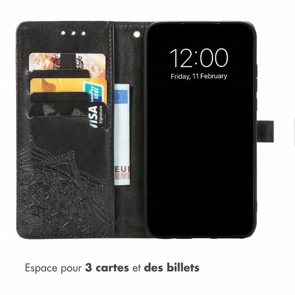 imoshion Etui de télephone Mandala Oppo Reno 16 F - Noir