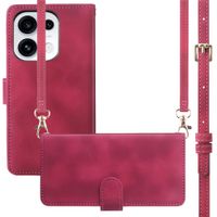 imoshion Etui de télephone portefeuille avec cordon Oppo Reno 16 / 16 Pro - Rouge