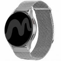 imoshion Bracelet magnétique milanais  - Connexion universelle 22 mm - Taille S - Argent