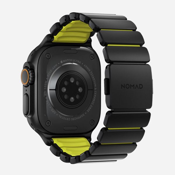 Nomad Bracelet Stratos Apple Watch | 44/45/46/49 mm - Volt / Black Titanium