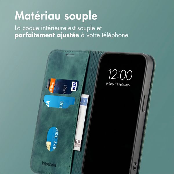 imoshion Étui de téléphone portefeuille Slim Google Pixel 11 Pro - Vert