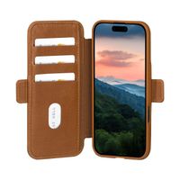 dbramante1928 Étui de télephone portefeuille Copenhagen Apple iPhone 17 - Tan