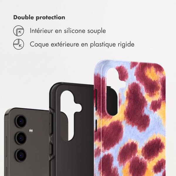 Selencia Coque arrière Vivid Samsung Galaxy S24 FE - Rebel Crush