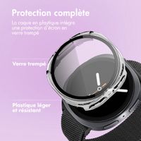 imoshion Coque rigide à couverture complète Samsung Galaxy Watch 8 (44 mm) - Transparent