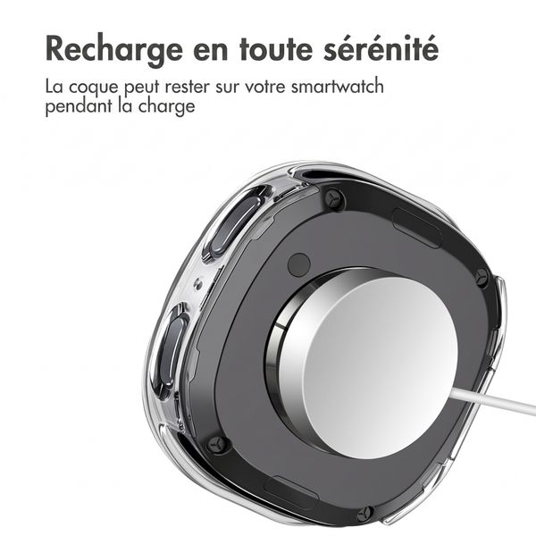 imoshion Coque rigide à couverture complète Samsung Galaxy Watch 8 (40 mm) - Transparent