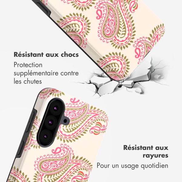 Selencia Coque arrière Vivid Samsung Galaxy A37 (5G) - Paisley Blush