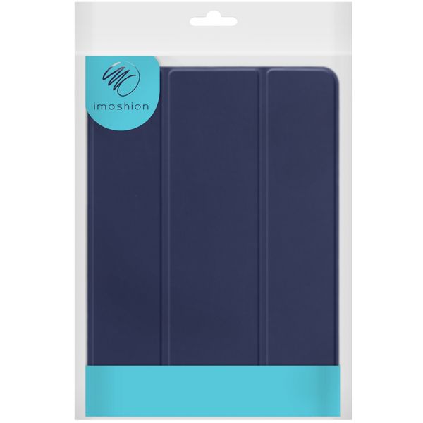 imoshion Coque tablette Trifold Samsung Galaxy Tab A 10.5 (2018) - Bleu foncé