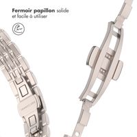Selencia Bracelet en acier slim style Jubilee Apple Watch | 38/40/41/42 mm - Starlight
