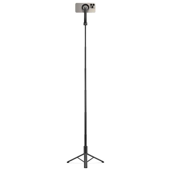 Spigen Trépied Selfie Stick MagSafe - avec télécommande - Universel - 120CM - Noir