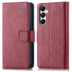 imoshion Étui de télephone portefeuille de luxe Samsung Galaxy S25 Plus - Bordeaux