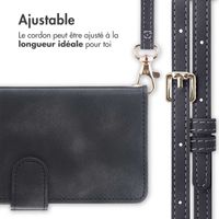 imoshion Etui de télephone portefeuille avec cordon Samsung Galaxy A26 - Noir