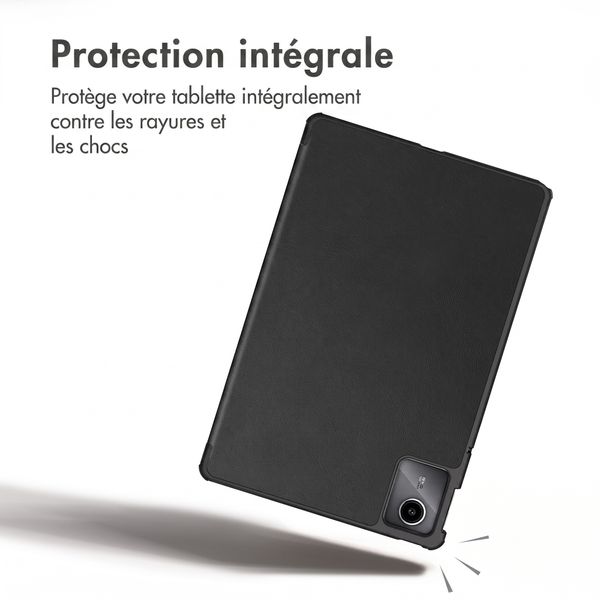 imoshion Coque tablette Trifold Lenovo Tab M11 - Noir