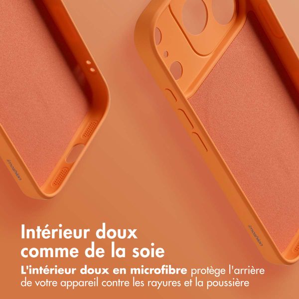 imoshion Coque Couleur avec MagSafe Apple iPhone 17 Pro - Orange