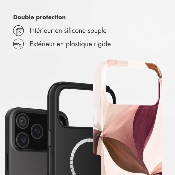 Selencia Coque arrière Vivid avec MagSafe Apple iPhone 18 Pro / 17 Pro - Silk Spirit