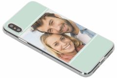 Concevez votre propre coque transparente Apple iPhone Xs Max - Transparent