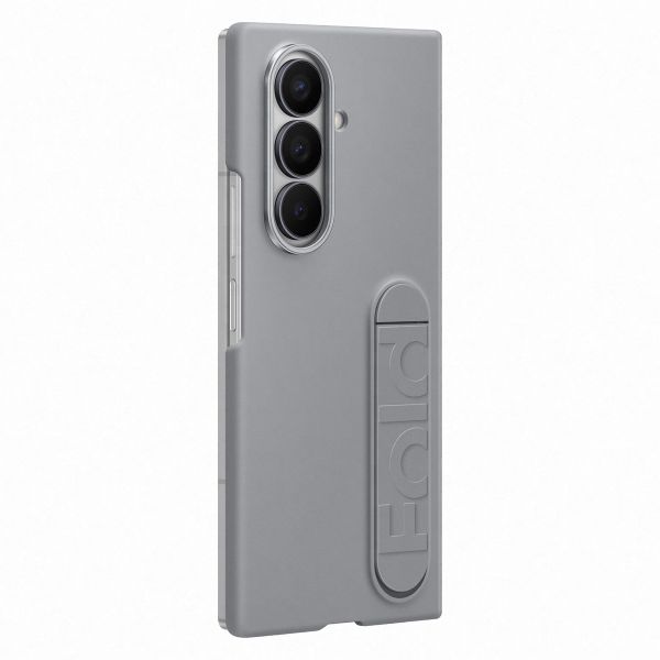 Samsung Coque en silicone avec support Samsung Galaxy Z Fold 7 - Gray