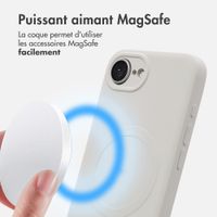 imoshion Coque Couleur avec MagSafe Apple iPhone 17e / 16e - Beige