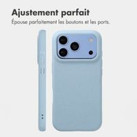 imoshion Coque arrière Texture Apple iPhone 18 Pro / 17 Pro - Bleu clair
