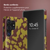 Selencia Coque arrière Vivid Samsung Galaxy S25 Ultra - Moo'd Olive Dust