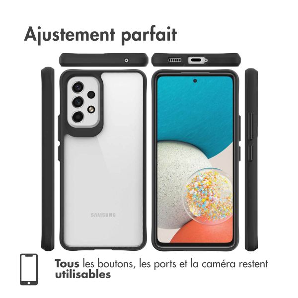 imoshion Coque Rugged Hybrid Samsung Galaxy A53 - Noir