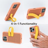 Callbuddy Coque avec strap Apple iPhone 16 Pro Max - Coral Pop