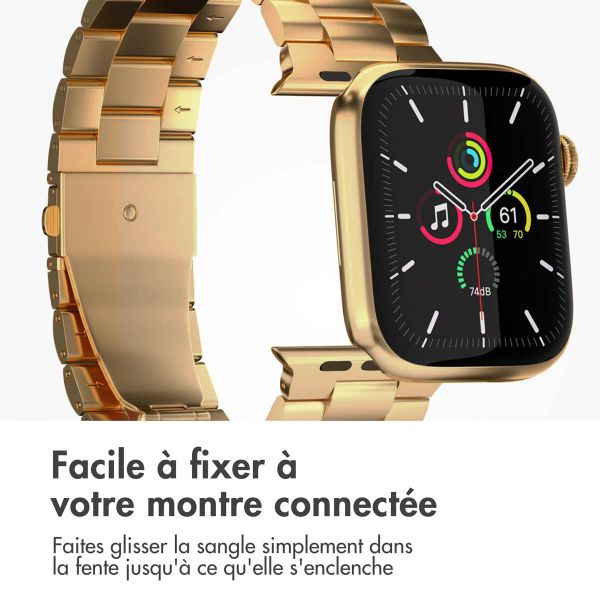 imoshion Bracelet acier Apple Watch | 44/45/46/49 mm - Doré
