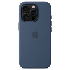 Apple Coque en silicone MagSafe Apple iPhone 16 Pro - Denim