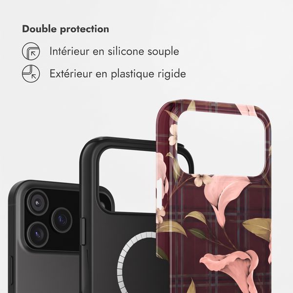 Selencia Coque arrière Vivid avec MagSafe Apple iPhone 18 Pro Max / 17 Pro Max - Autumn Muse