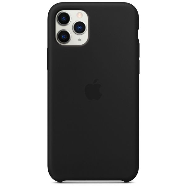 Apple 4 Pack Coque en silicone Apple iPhone 11 Pro Max - Transparant + Seafoam + Alaskan Blue + Black