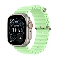 Apple Bracelet Ocean Apple Watch | 44/45/46/49 mm - Neon / Green Natural Titanium