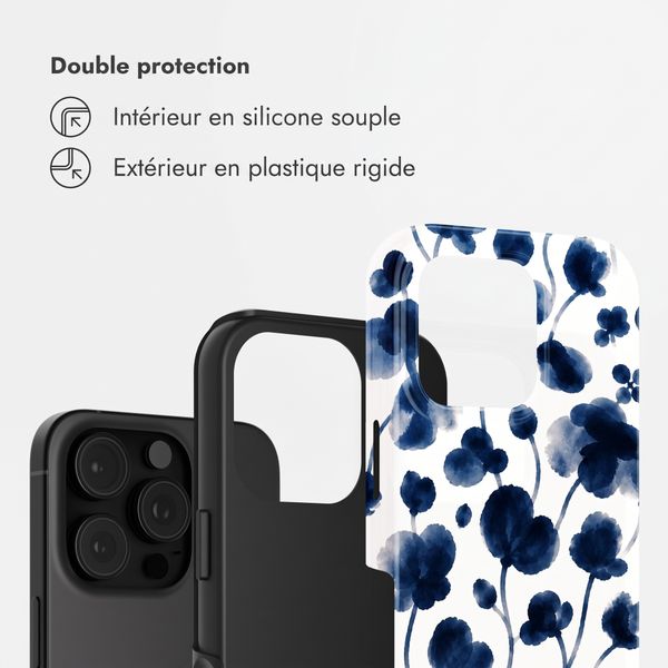 Selencia Coque arrière Vivid Apple iPhone 16 Pro - Midnight Blossom