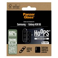 PanzerGlass Protection Caméra Hoops Optic Rings Samsung Galaxy A36 - Transparent